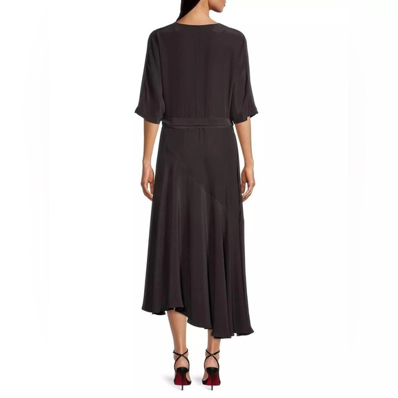 Ginger & Smart Beloved Midi Wrap Dress Silk Wedding Guest Mother of the Bride 12 - Picture 3 of 10